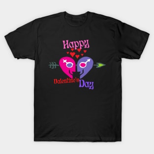 valentines day funny cupid goofy popular trends T-Shirt